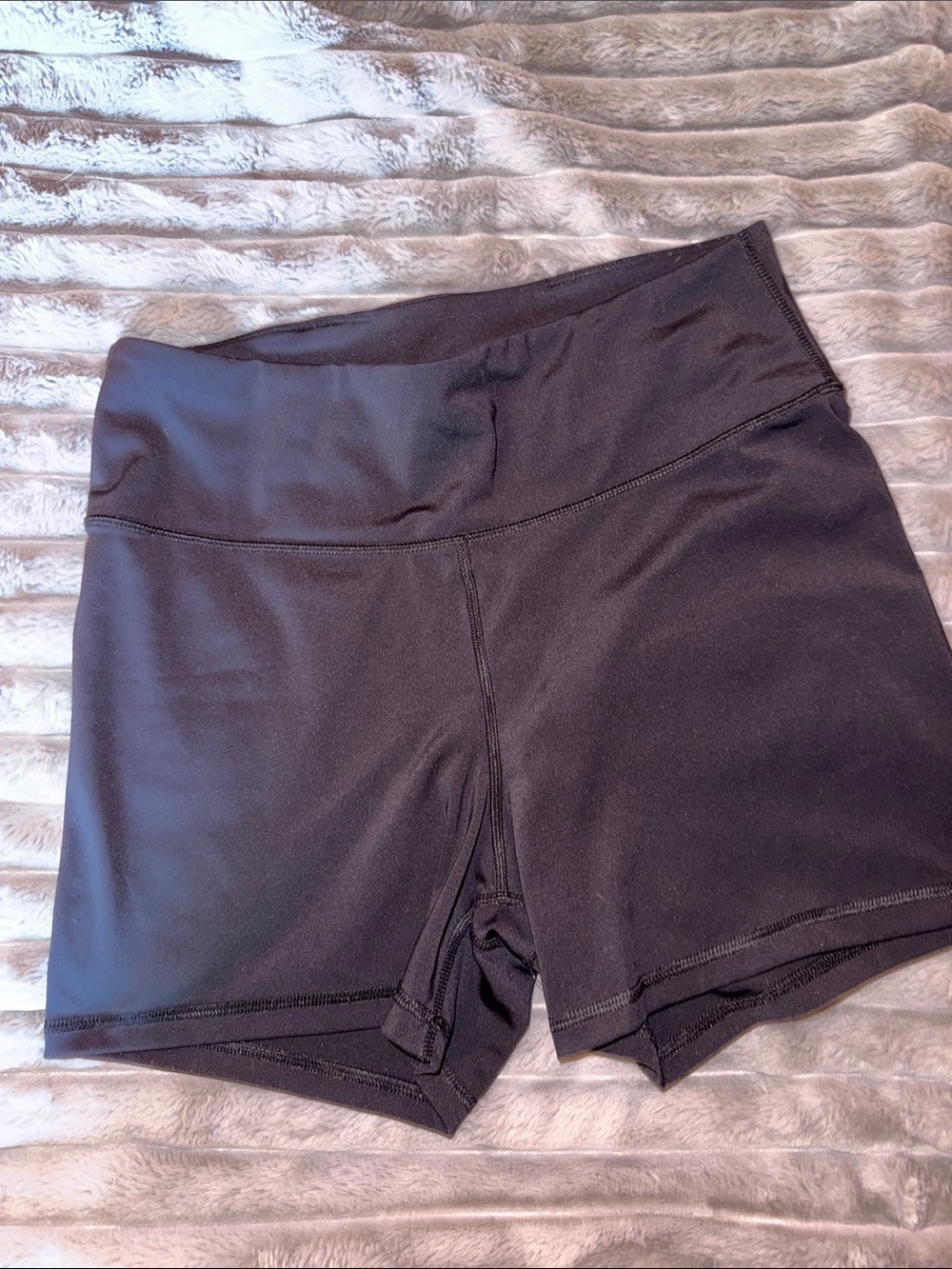 Old Navy Black High-Rise Bike Shorts